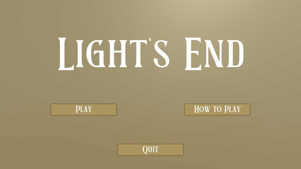Light’s End – Design |&nbsp;Engineering